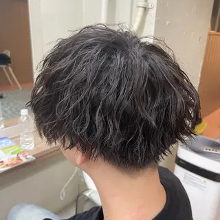 パーマ メンズ特化/ツイスパ 朝ラクセット 颯のヘアスタイル