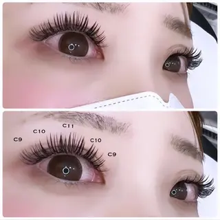 マツエク・マツパ 太田 莉菜のマツエク・マツパデザイン
