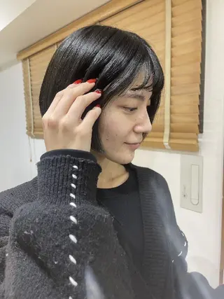 ボブ人気No,1✨ TAME副店長のヘアスタイル