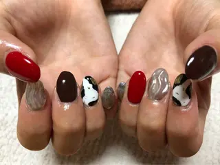 ネイル private_ salon.Leaのネイルデザイン