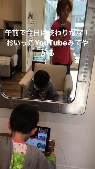 キッズ MAKEーUP WARMメーキャップウォーム所属・MAKEーUP WARMのヘアスタイル