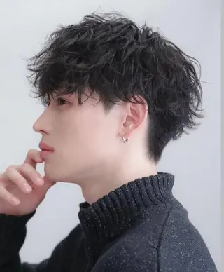 メンズ DEAN ISLA 大人レイヤーカットのヘアスタイル