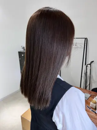 ミディアム anB ハルカのヘアスタイル