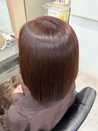 ミディアム Lapis ちはなのヘアスタイル