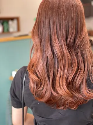 ロング カラー Snaly カラー特化ページのヘアスタイル