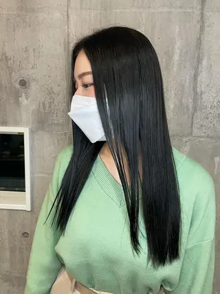 ロング レイヤーカット匠 イソザキノリユキのヘアスタイル