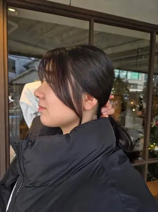 ロング ヘアアレンジ 韓国好き🇰🇷 美容師MIKUのヘアスタイル