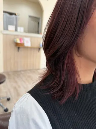 セミロング カラー 新越谷noble店長 松本拓也▶◀*.のヘアスタイル