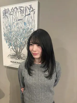 ロング Clair,e gran所属・木村 愛のヘアスタイル