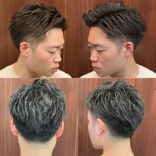 ショート ヘアアレンジ メンズ 萩原 勇樹のヘアスタイル