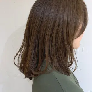セミロング カラー newi 京橋 【yuuki】のヘアスタイル