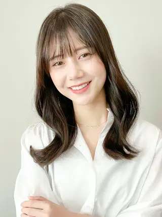 セミロング カラー 美髪コンシェルジュ✨ kyousukeのヘアスタイル