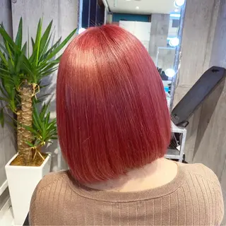 ミディアム 🤍ムラ修正ブリーチ 🤍原宿/YUUのヘアスタイル