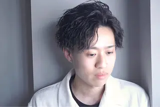 ショート パーマ 【メンズ特化】玉貞 健太のヘアスタイル