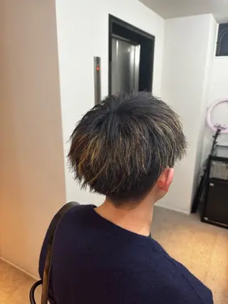 メンズ 佐々木 輝人のヘアスタイル