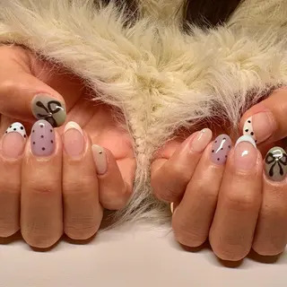 ネイル amuse ニュアンス/個性派のネイルデザイン