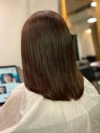 ミディアム 渋谷宮益坂 omoのヘアスタイル