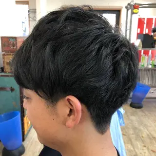 ショート メンズ 水谷 寛太のヘアスタイル