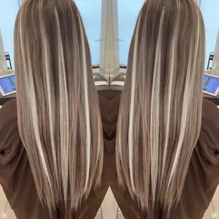 ロング 西川 夕奈のヘアスタイル