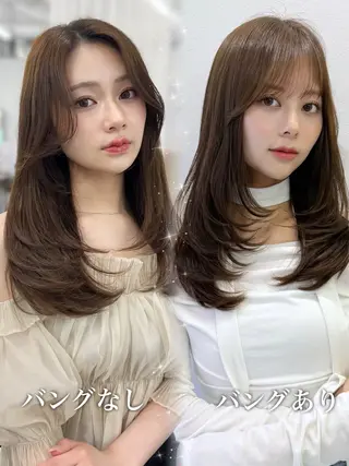 ロング カラー 韓国ヘア×髪質改善 /yoshikaのヘアスタイル