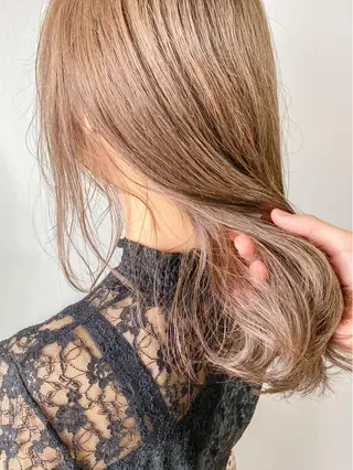 ミディアム カラー 栄・伏見 JOULE'Sのヘアスタイル