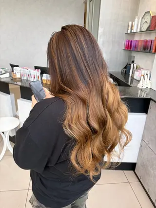 ロング カラー 🫧ヒシダアキ taboo.i🫧のヘアスタイル