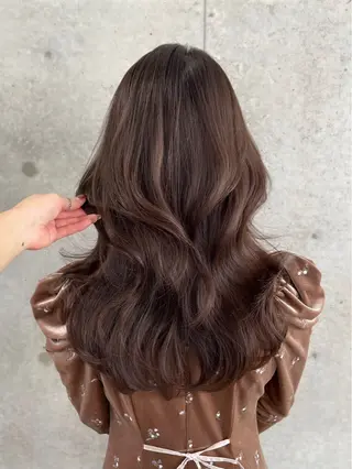 カラー 透明感カラー🫧 AOのヘアスタイル