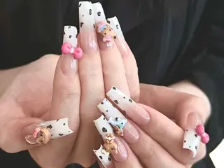 ネイル lucky nail 歌舞伎町のネイルデザイン