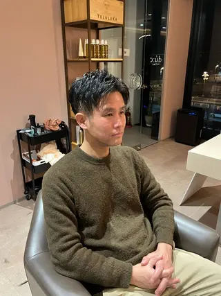 ショート メンズ 坂本 翔のヘアスタイル