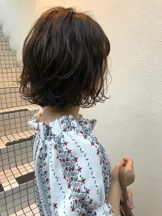 ショート パーマ 髪質改善/艶髪 やまなかのヘアスタイル