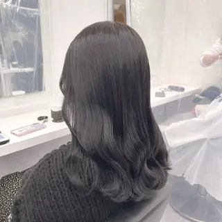 セミロング 🫧韓国/似合わせ ボブRION🫧のヘアスタイル