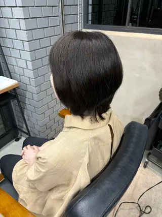カラー 田中 綾乃のヘアスタイル