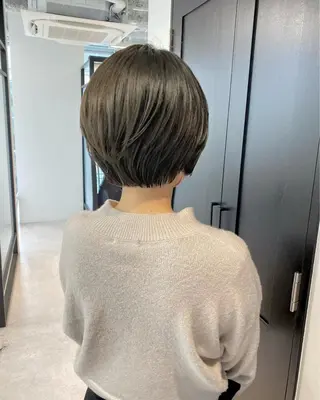 ショート カラー マンツーマン半個室 tamuraのヘアスタイル
