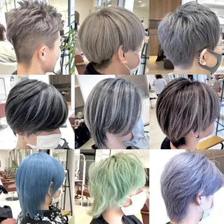 カラー ブリーチカラー特化/ 戸崎祐冶のヘアスタイル