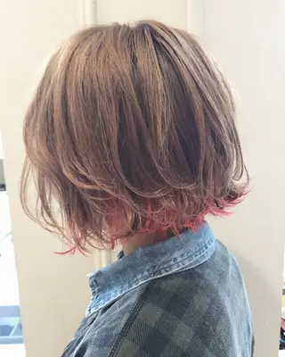 ショート カラー 加藤 佑哉のヘアスタイル