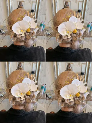 ミディアム ヘアアレンジ 🌷MAYU 🌷のヘアスタイル