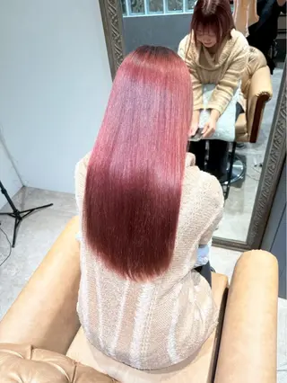 ロング 松田 優作のヘアスタイル