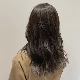 ロング カラー 狩野 羅夢のヘアスタイル