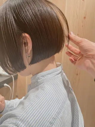 ショート カラー センスをお届けします 大谷将生infpのヘアスタイル