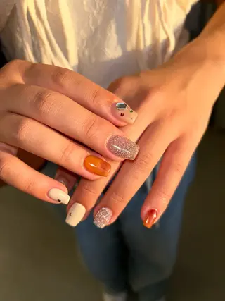 ミディアム ｵｵﾀｹ ﾚｲﾅのネイルデザイン