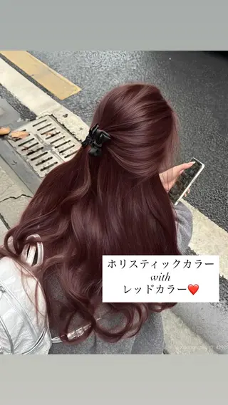 ロング 椋 愛穂のヘアスタイル