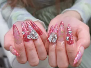ネイル lucky nail 歌舞伎町のネイルデザイン