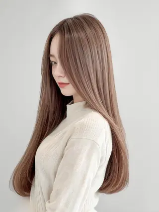 ロング ミニモ人気①位🥇 似合わせ×髪質改善のヘアスタイル