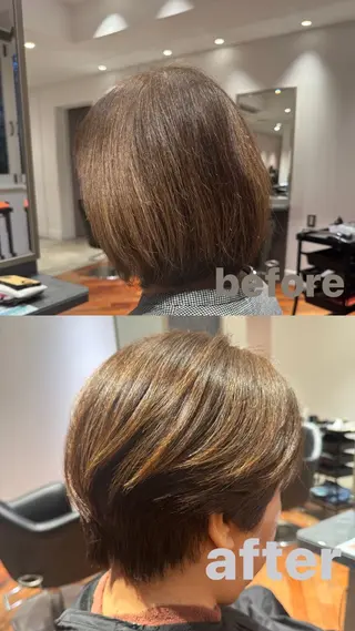 ショート 似合わせカット/ すずきたつやのヘアスタイル