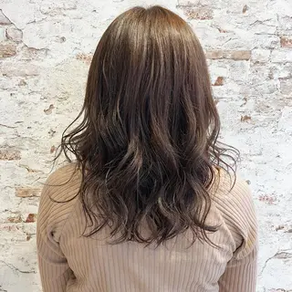 セミロング 🫧髪質改善艶カラー _マエダ 🫧のヘアスタイル