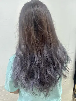 カラー ダブルスキルエクステ /羽エクステ白石宇由のヘアスタイル