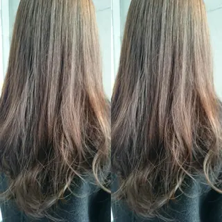 セミロング カラー パーマ 大人ショートのスペシ ャリスト✨️井上雄輝のヘアスタイル