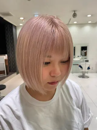 ショート 中河 美裕のヘアスタイル