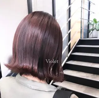 ミディアム カラー ヘアアレンジ メンズ キッズ マツエク・マツパ stylist 🌸 kana.のヘアスタイル