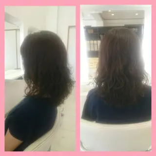 ロング キンジョウ エナミのヘアスタイル
